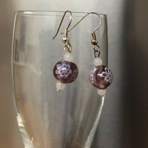 🦋4 for$15 🦋Handmade bead earrings